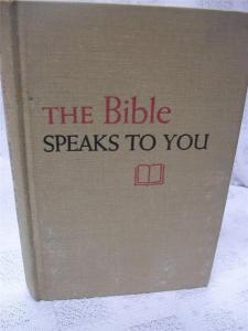 The Bible speaks to you